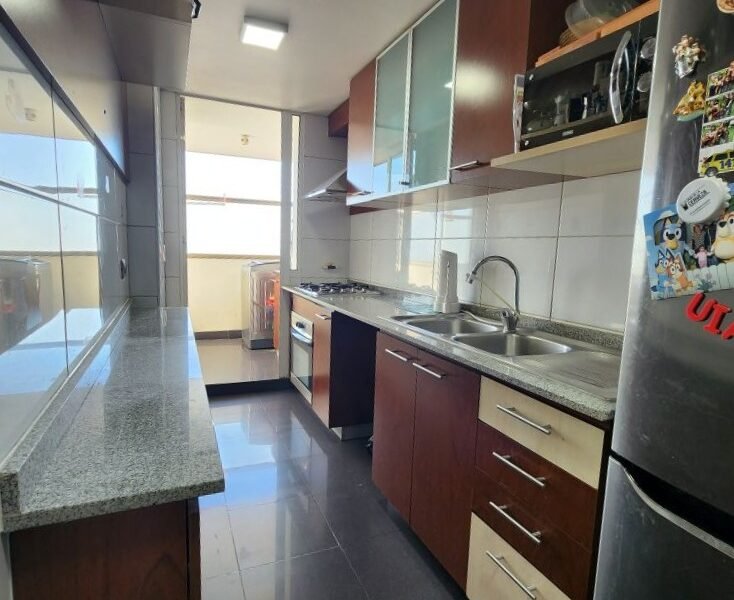 Amplio y luminosos depto en Ñuñoa