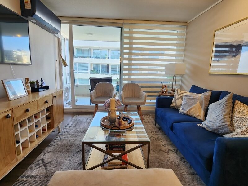 Se arrienda hermoso depto En Ñuñoa/ metro Chile España